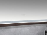60 x 48 Inch LED Bathroom Mirror with Aluminum Frame, Wall Mounted Vanity Mirror, Anti-Fog, Memory, W2287P358690