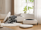 29.9"Wide 2 - Piece Upholstered Storage Ottoman Set Footrest Shoe Changing Stool with Metal W3098P296975