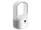 12.99 Inch Bladeless Desk Fan, 6-Speed USB Rechargeable, Quiet Portable Tower Fan, Easy to Clean & 02938268