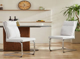 Dining chair set modern leather imitation soft cushion dining chair, with soft cushion 31912882