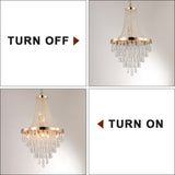 (Same as W1340102274/L5004) Gold Crystal Chandeliers,Large Contemporary Luxury Ceiling Lighting for W1340P189296