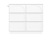 Modern Elegant Narrow Tipping Bucket Shoe Cabinet with 6 Flip Drawers, Space Saving Design, Cream N721P288699K