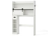 Toilet Storage Cabinet White 14408836