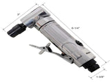 1/4" Air Angle Die Grinder,Ball Bearing Construction,Mini Pneumatic Angle Die Grinder, Compact 89576206
