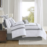 Cal King 8 Piece Embroidered Comforter Set B03594958