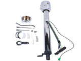 32"GM Steering Column Tilt Auto No Key Universal W/ 9 Holes Wheel Adapter Chrome 28276151