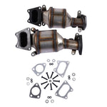 ZUN Catalytic Converters Bank 1 and 2 For Honda Accord Odyssey Ridgeline Pilot Acura MDX TL 3.0L 3.5L 43957655