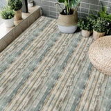 40 Pcs Vintage Wood Grain Floor Stickers, Easy Peel & Stick,Self-Adhesive,Scratch & Wear 99117025
