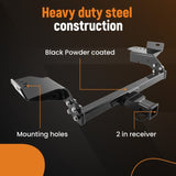 2inch Class 3 Trailer Towing Hitch for Ford Escape SEL SE S Titanium 2013-2019 29808004