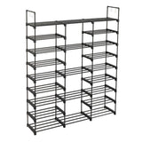 9 Tiers Shoe Rack Storage Organizer Shoe Shelf Organizer for Entryway Holds 50-55 Pairs Shoe, 41157133