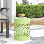 ZUN Metal end Table -Large 73607.00GRN