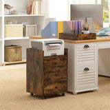 ZUN Bathroom Storage Cabinet-Brown （Prohibited by WalMart） 37124254