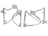 Front Left Right Window Regulator for Mercedes-Benz G500 G55 G63 AMG SUV 2002-2017 Silver 2Pcs 84000174