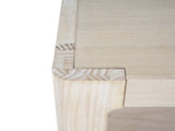 Mirod Modern Farmhouse Console Table,Elegant Minimalist Design with Premium Wood Veneer and Rounded N760P281362N