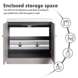 36" Freestanding Bathroom Vanity & 2 Soft-Close Cabinet Doors -Excluding Sink W999P241057