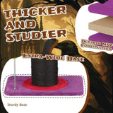 Wizard Hat Cat Scratching Post with Spring Ball Toy for Indoor Cats, Halloween Spooky Cat Scratcher, 45906745