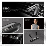 X-BOAT Wireless Earbuds 35H Playback BT5.3 ENC Noise Cancelling 13mm Driver IF Award Metal Case 70634954