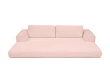 2-in-1 Folding Convertible Sofa Bed, Modern Corduroy Sleeper Couch with 2*pillows, Futon Modular W1117P417305