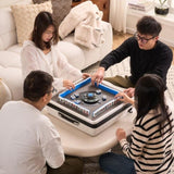 Portable Mahjong Machine, Hand-held, Mini-Mahjong, Safe,Suitable for Outdoor Play, White W1622P266188