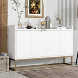 ZUN TREXM Modern Sideboard Elegant Buffet Cabinet with Large Storage Space for Dining Room, Entryway WF298903AAK