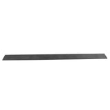 Cutting Edge Bucket Hardened Unpainted 30MnB Silver Fits for Skid Steer Loader 84"x6"x3/4" 33148573