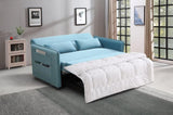 MEGA Pull Out Sofa Bed, Modern Adjustable Pull Out Bed Lounge Chair with 2 Side Pockets, 2 Pillows W97543708