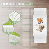 Aluminum Patio Extendable Dining Table 35"- 71", Adjustable Indoor Outdoor Patio Dining Table with W1859P170157