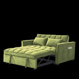 Sleeper Sofa, Convertible Sofa, Recliner, Bed, 3-in-1, 3-Position Adjustable Backrest, 2-Seater W1853P255670