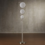 ZUN Luxurious Living Room Floor Lamp 1pc Sparkling Decorative Designer Home Decor Floor Lamp, 3 B011P162524