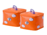Water Filled Dumbbells Set, Fun Dice Style Travel Foldable Dumbbells,Fitness Dumbbell Pairs 15lbs, 25456636