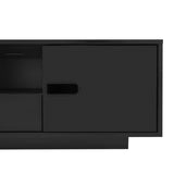 Modern High Glossy Rectangle Coffee Table, Stylish Center Table Storage Space, Accent Furniture 12830033