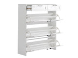 3 drawers, 2 lifters, top panel, shoe cabinet, particleboard, 80*25*120cm, white 77015694