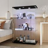 Tempered Glass Display Cabinet,Wine Cabinet,storage Cabinet,File Cabinet,with Battery-powered paipai W3155P291595