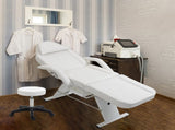 Massage Salon Tattoo Chair with Two Trays Esthetician Bed with Hydraulic Stool,Multi-Purpose W1422132171