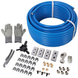 1/2" x 100ft Air Compressor Piping, High Quality PEX-AL-PEX Tubing, Air Hose Kit Air Compressor W465P220515