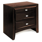 Espresso 2-drawer Nightstand B062P181312