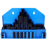 58Pc T-Slot Clamping Kit Mill Machinist Set With T-slot cleaner and Tightening Wrench W465P215021