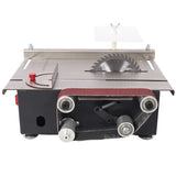 Mini Table Saw,Belt Sander, stainless steel top,4pcs Blades,10pcs Sanding Blet,7 Gear Adjustable W465P200270