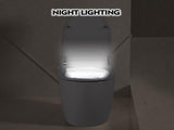 Heated Seat Smart Toilet, One Piece Toilet, Automatic Flush Tank Less Toilet without Bidet, with 05790649