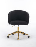 Hengming Golden foot office chair, modern armchair, height adjustable, rotary cosmetic chair, for W212131653