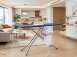 Thickened 4-Layer Ironing Board with Bottom Storage Tray, Heat-Resistant & 100% Cotton Cover, 10 33469119