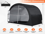 83"48"67" Outdoor Bike Storage Tent Shed Waterproof Bicycle Cover for 2 Bikes 50083444