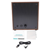 Wooden 3 Automatic Watch Winder, Black Walnut Grain Super Quiet Rotating Box Shaker, 4 Rotation 87862811