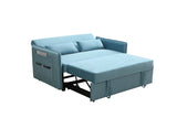 MEGA Pull Out Sofa Bed, Modern Adjustable Pull Out Bed Lounge Chair with 2 Side Pockets, 2 Pillows W97543708