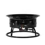 ZUN Mini Fire Pit Outdoor Portable Fire Pit Steel Camping Fire Pit with Lava Rocks W853P202205