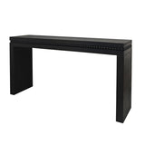 Convenience Concepts Wood Console Table/Desk with Real Wood Beads Decoration W2729P198987