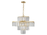 (Same as W1340126461/L5023) Crystal Chandelier Modern Chandelierss Fixture Hanging Pendant W1340P189288