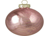 9-Piece Shiny and Matte Pink Glass Ball Christmas Ornament Set 2.5" 92900035