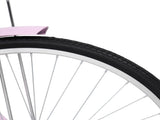 26in 150kg High Carbon Steel V Brake 7 Speed Commuter Bike Pink 05766879