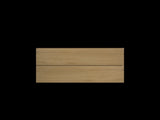 Alice36-106, Wall mount cabinet WITHOUT basin, Natural oak color, with two drawers, Pre-assembled W1865P147103